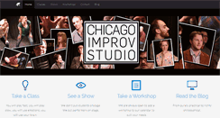 Desktop Screenshot of chicagoimprovstudio.com